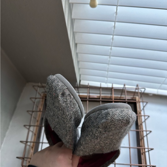 TOMS Alpargatas Gray Tweed w/Sparkle - Picture 8 of 9
